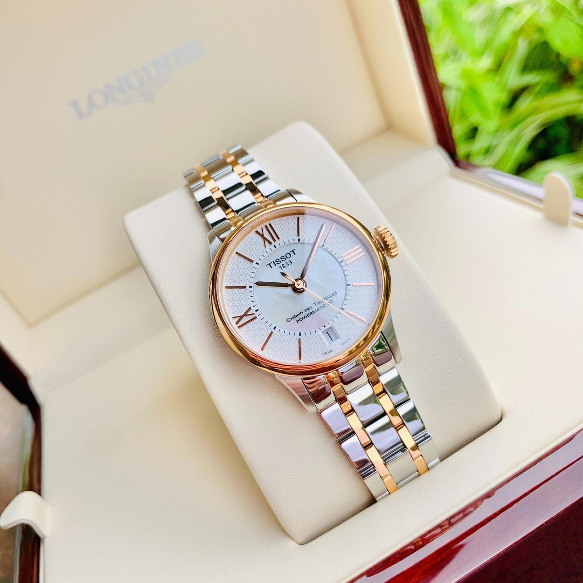  Shop Authentic Tissot Chemin des Tourelles Powermatic 80 Helvetic Pride Silver Dial Two Tone Steel Strap Watch for Men - T099.407.22.038.01 - Luxxuri