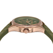  Shop Authentic Michael Kors Mini Pilot Chronograph Green Dial Green Silicone Strap Watch For Women - MK7421 - Luxxuri