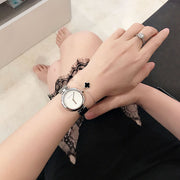  Shop Authentic Gucci Diamantissima Quartz White Dial Silver Steel Strap Watch For Women - YA141402 - Luxxuri