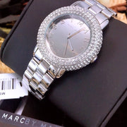  Shop Authentic Marc Jacobs Marci Silver Dial Silver Steel Strap Watch for Women - MBM3190 - Luxxuri