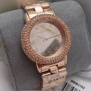  Shop Authentic Marc Jacobs Marci Crystals Rose Gold Dial Rose Gold Steel Strap Watch for Women - MBM3192 - Luxxuri