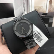  Shop Authentic Marc Jacobs Tether Transparent Black Dial Black Steel Strap Watch for Women - MBM3415 - Luxxuri