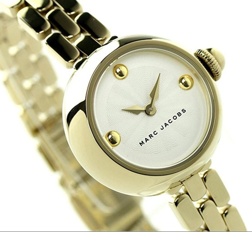  Shop Authentic Marc Jacobs Courtney White Dial Gold Steel Strap Watch for Women - MJ3457 - Luxxuri