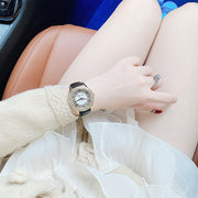  Shop Authentic Michael Kors Harlowe Analog White Dial Black Leather Strap Watch For Women - MK2988 - Luxxuri