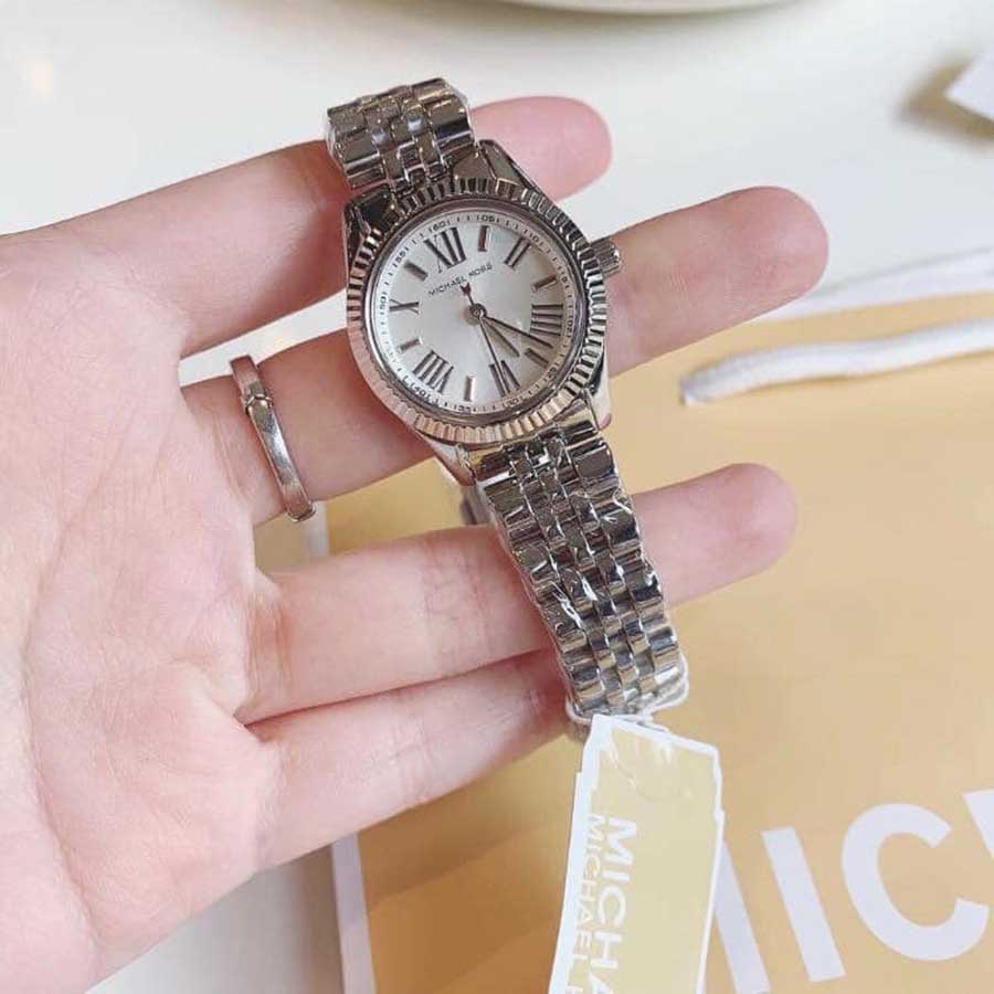  Shop Authentic Michael Kors Lexington Quartz White Dial Silver Steel Strap Watch For Women - MK3228 - Luxxuri