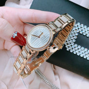  Shop Authentic Michael Kors Gabbi Crystals Gold Dial Gold Steel Strap Watch For Women - MK3985 - Luxxuri