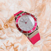  Shop Authentic Michael Kors Everest Analog Rose Gold Dial Pink Silicone Strap Watch For Women - MK7359 - Luxxuri