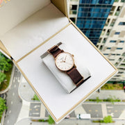  Shop Authentic Tissot Everytime Desire White Dial Maroon NATO Strap Watch for Women - T109.210.37.031.00 - Luxxuri