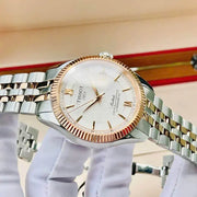  Shop Authentic Tissot Ballade Powermatic 80 Chronometer Silver Dial Two Tone Steel Strap Watch For Men - T108.408.22.037.00 - Luxxuri