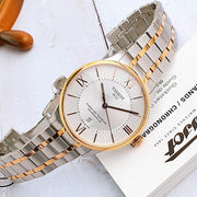  Shop Authentic Tissot Chemin des Tourelles Powermatic 80 Helvetic Pride Silver Dial Two Tone Steel Strap Watch for Men - T099.407.22.038.01 - Luxxuri