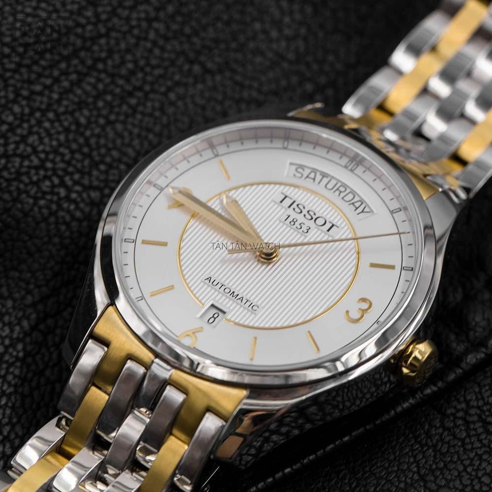  Shop Authentic Tissot T Classic T One Automatic Silver Dial Two Tone Steel Strap Watch For Men - T038.430.22.037.00 - Luxxuri