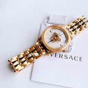  Shop Authentic Versace Palazzo Empire White Dial Two Tone Steel Strap Watch for Men - VERD00418 - Luxxuri