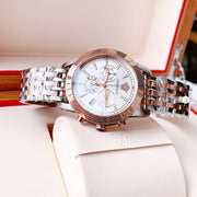  Shop Authentic Versace Sport Tech Chronograph While Dial Two Tone Steel Strap Watch for Men - VELT00319 - Luxxuri