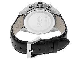  Shop Authentic Hugo Boss Contemporary Sport Driver Black Dial Black Leather Strap Watch for Men - 1513085 - Luxxuri
