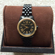  Shop Authentic Michael Kors Lexington Quartz Black Dial Black Steel Strap Watch for Women - MK3299 - Luxxuri