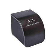  Shop Authentic Armani Exchange Banks Chronograph Black Dial Black Leather Strap Watch For Men - AX1724 - Luxxuri