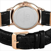  Shop Authentic Daniel Wellington Dapper Reading White Dial Black Leather Strap Watch For Women - DW00100118 - Luxxuri