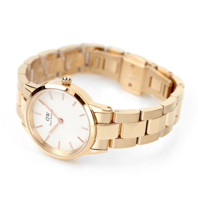  Shop Authentic Daniel Wellington Iconic Link White Dial Rose Gold Steel Strap Watch for Women - DW00100213 - Luxxuri