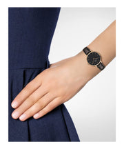  Shop Authentic Daniel Wellington Classic Petite York Black Dial Brown Leather Strap Watch For Women - DW00100226 - Luxxuri