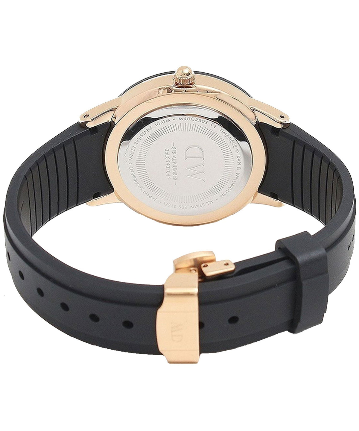  Shop Authentic Daniel Wellington Iconic Motion Black Dial Black Rubber Strap Watch For Men - DW00100425 - Luxxuri