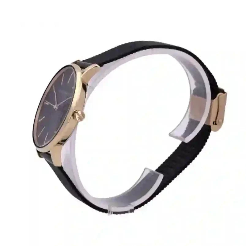  Shop Authentic Armani Exchange Lola Three Hand Black Dial Black Mesh Strap Watch For Women - AX5548 - Luxxuri