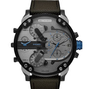  Shop Authentic Diesel Mr Daddy 2.0 Chronograph Grey Dial Black Nylon Strap Watch For Men - DZ7420 - Luxxuri