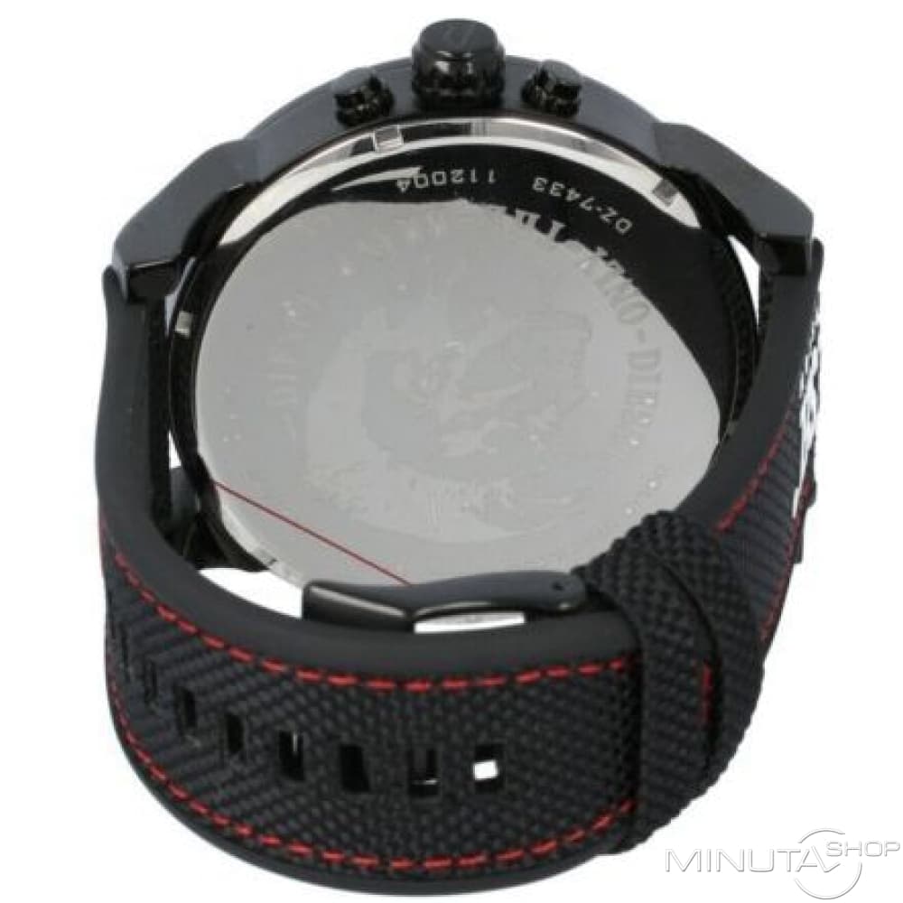  Shop Authentic Diesel Mr. Daddy 2.0 Quartz Black Dial Black Nylon Strap Watch For Men - DZ7433 - Luxxuri