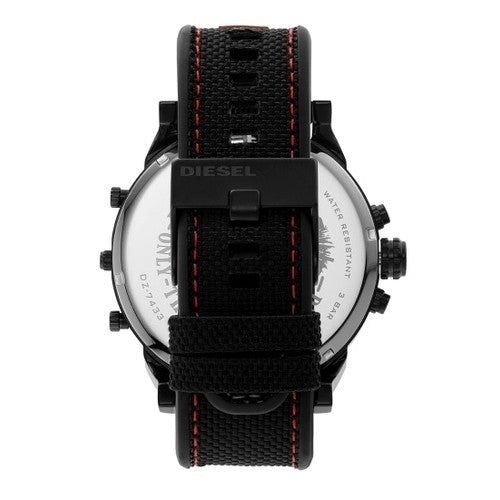  Shop Authentic Diesel Mr. Daddy 2.0 Quartz Black Dial Black Nylon Strap Watch For Men - DZ7433 - Luxxuri