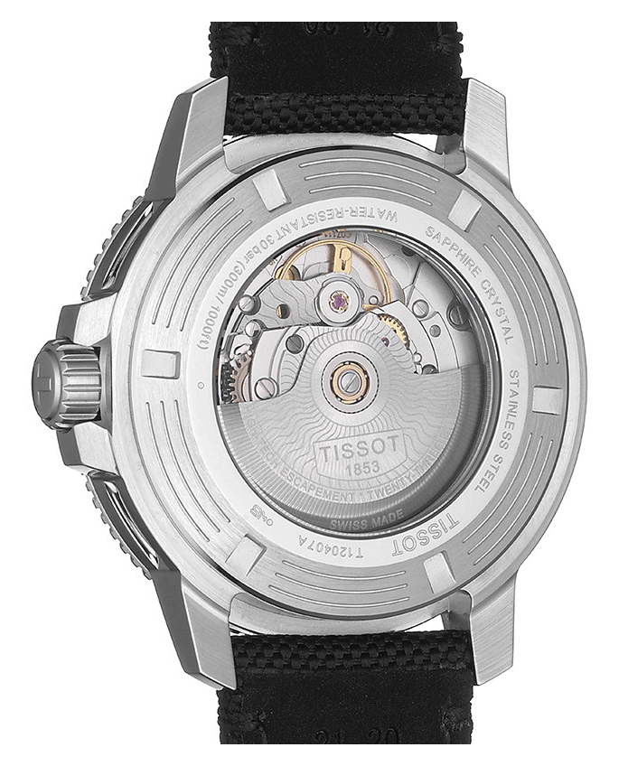  Shop Authentic Tissot Seastar 1000 Powermatic 80 Black Dial Black Nylon Strap Watch For Men - T120.407.17.051.00 - Luxxuri