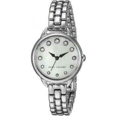  Shop Authentic Marc Jacobs Betty Mother of Pearl White Dial Silver Steel Strap Watch for Women - MJ3510 - Luxxuri