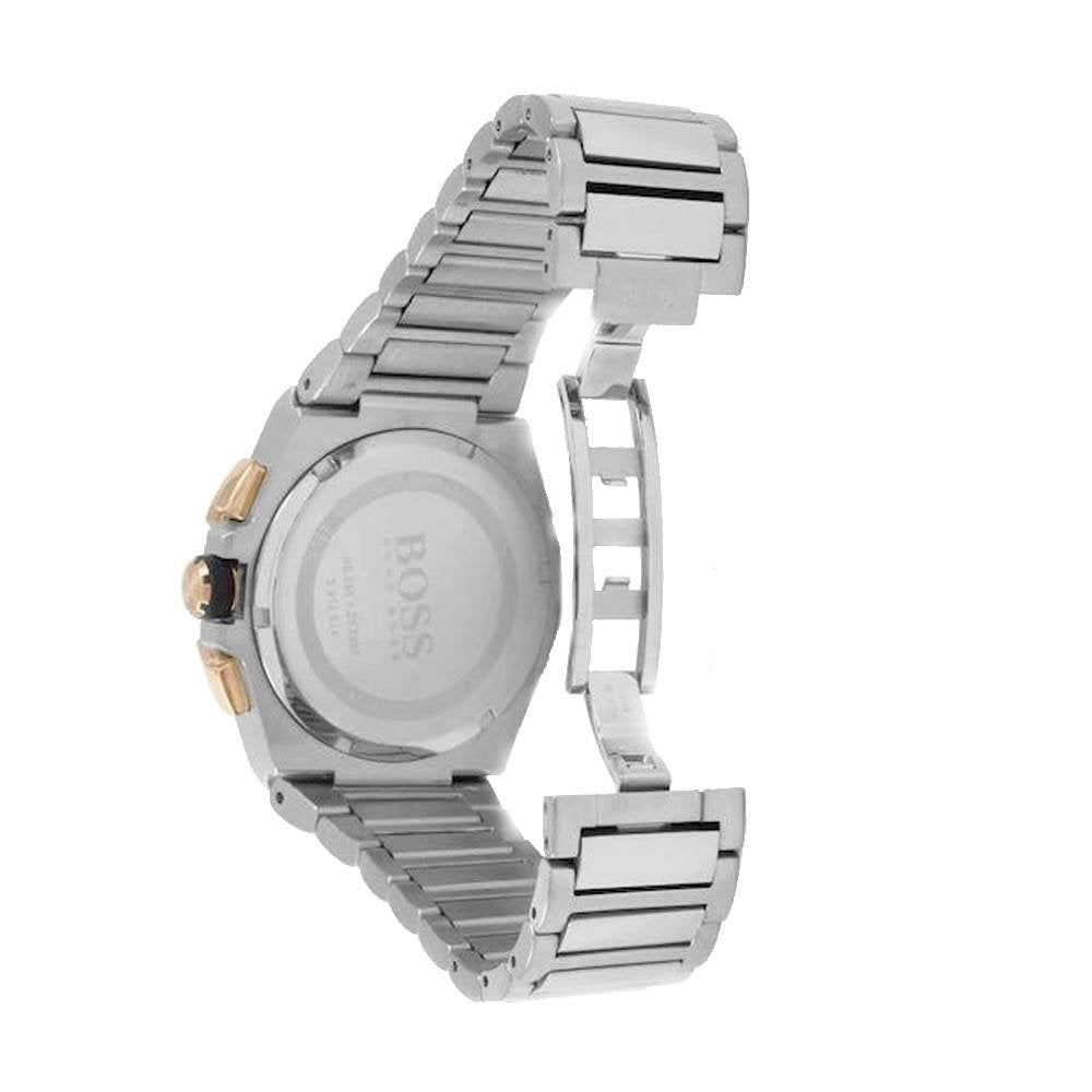  Shop Authentic Hugo Boss Supernova Chronograph Black Dial Silver Steel Strap Watch for Men - 1513359 - Luxxuri