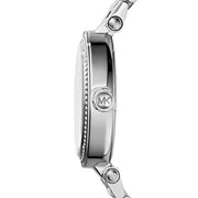  Shop Authentic Michael Kors Parker Silver Dial Silver Steel Strap Watch for Women - MK5925 - Luxxuri