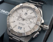  Shop Authentic Tag Heuer Aquaracer White Dial Watch for Men - WAY111Y.BA0928 - Luxxuri