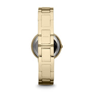  Shop Authentic Fossil Virginia White Dial Gold Steel Strap Watch for Women - ES3283 - Luxxuri