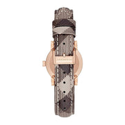  Shop Authentic Burberry The City Pink Dial Brown Leather Strap Watch for Women - BU9236 - Luxxuri