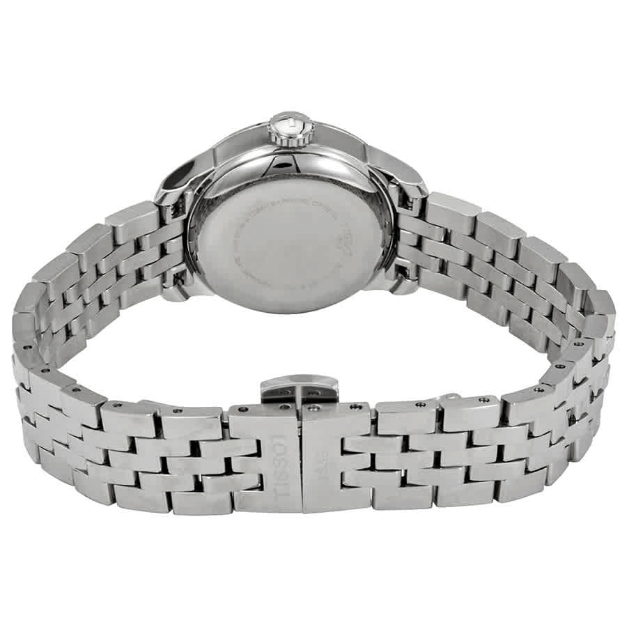  Shop Authentic Tissot Le Locle Automatic Lady Black Dial Silver Steel Strap Watch For Women - T41.1.183.56 - Luxxuri
