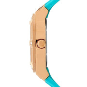  Shop Authentic Guess Jet Setter White Dial Turquoise Silicone Strap Watch For Women - W0564L3 - Luxxuri