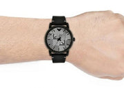  Shop Authentic Emporio Armani Luigi Quartz White Dial Black Rubber Strap Watch For Men - AR11136 - Luxxuri