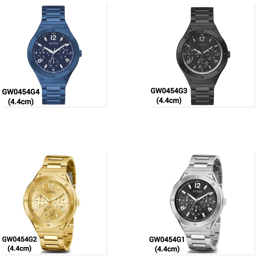  Shop Authentic Guess Scope Multifunction Blue Dial Blue Steel Strap Watch for Men - GW0454G4 - Luxxuri