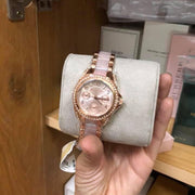  Shop Authentic Michael Kors Blair Rose Gold Dial Two Tone Steel Strap Watch for Women - MK6175 - Luxxuri