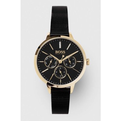  Shop Authentic Hugo Boss Symphony Black Dial Black Mesh Bracelet Watch for Women - 1502601 - Luxxuri
