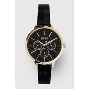  Shop Authentic Hugo Boss Symphony Black Dial Black Mesh Bracelet Watch for Women - 1502601 - Luxxuri