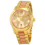  Shop Authentic Michael Kors Layton Rose Gold Dial Gold Stainless Steel Strap Watch for Women - MK6476 - Luxxuri