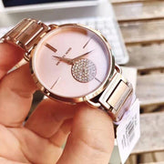  Shop Authentic Michael Kors Portia Rose Gold Dial Rose Gold Steel Strap Watch for Women - MK3640 - Luxxuri
