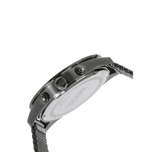  Shop Authentic Hugo Boss Talent Gunmetal Dial Grey Mesh Bracelet Watch for Men - 1513637 - Luxxuri