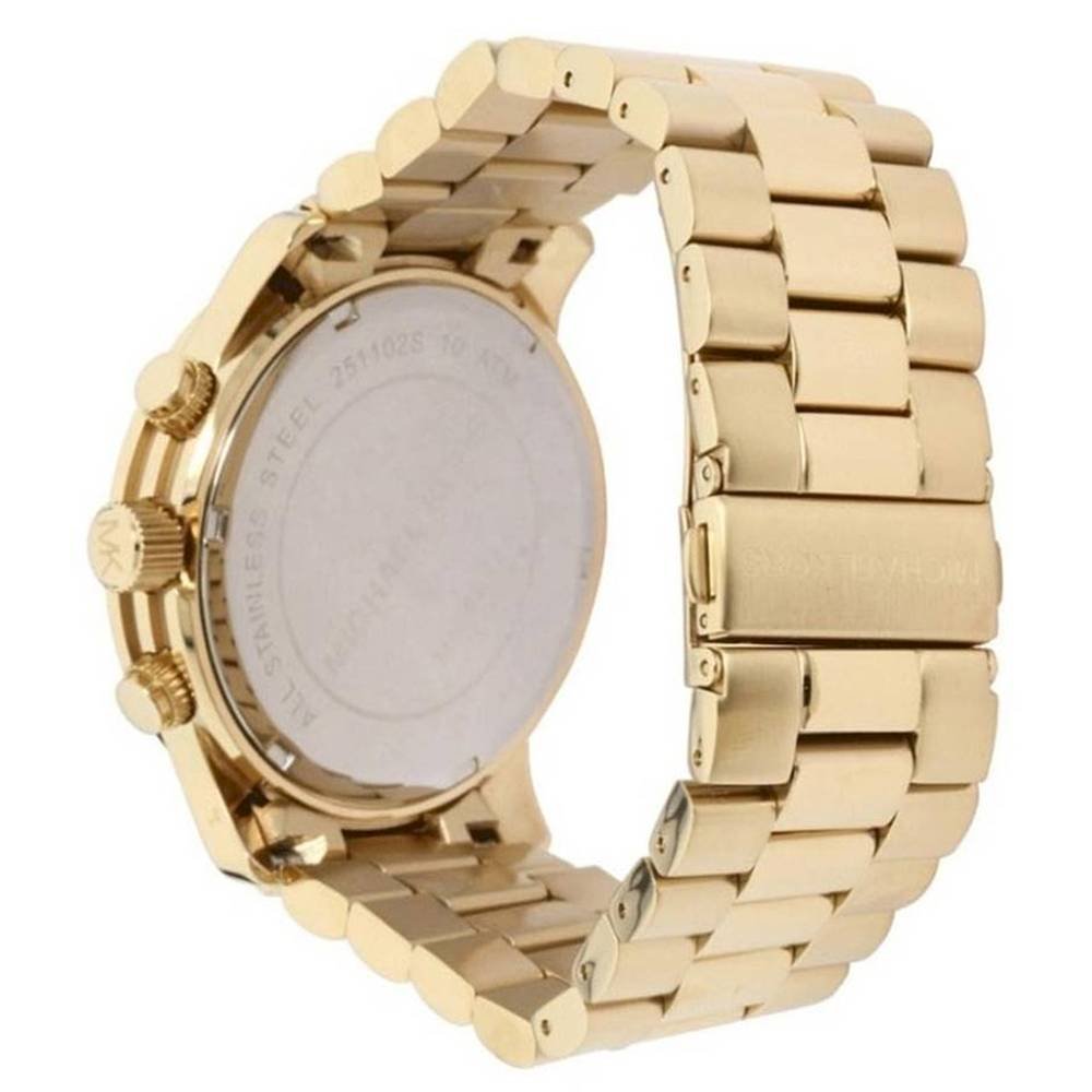  Shop Authentic Michael Kors Runway Gold Dial Gold Steel Strap Watch for Women - MK5575 - Luxxuri