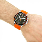  Shop Authentic Tissot Seastar 1000 Chronograph Black Dial Orange Rubber Strap Watch For Men - T120.417.17.051.01 - Luxxuri