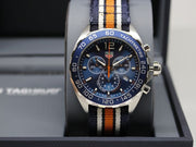  Shop Authentic Tag Heuer Formula 1 Chronograph 43mm Blue Dial NATO Strap Watch for Men - CAZ1014.FC8196 - Luxxuri