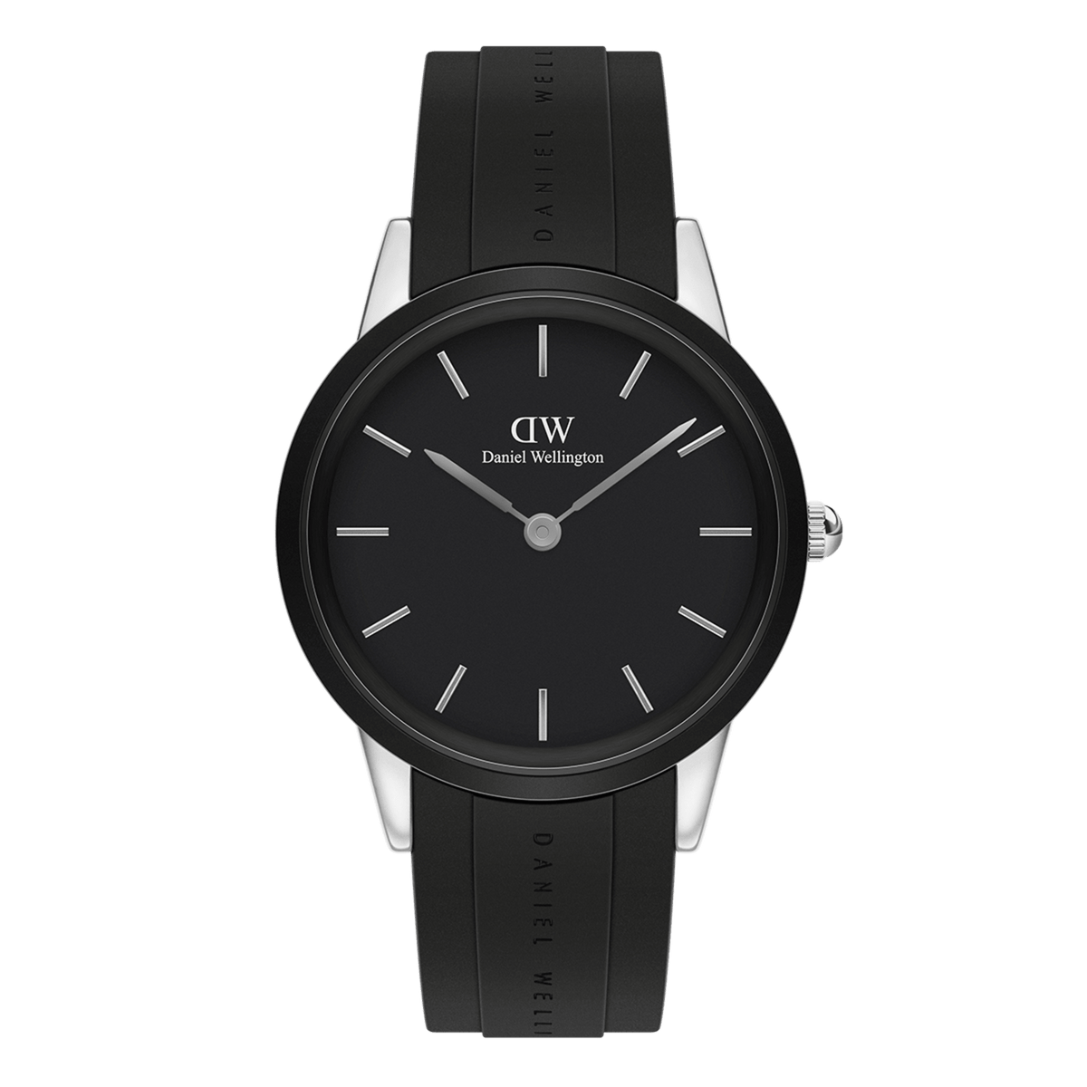  Shop Authentic Daniel Wellington Iconic Motion Black Dial Black Rubber Strap Watch For Men - DW00100425 - Luxxuri