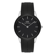 Shop Authentic Daniel Wellington Iconic Motion Black Dial Black Rubber Strap Watch For Men - DW00100425 - Luxxuri